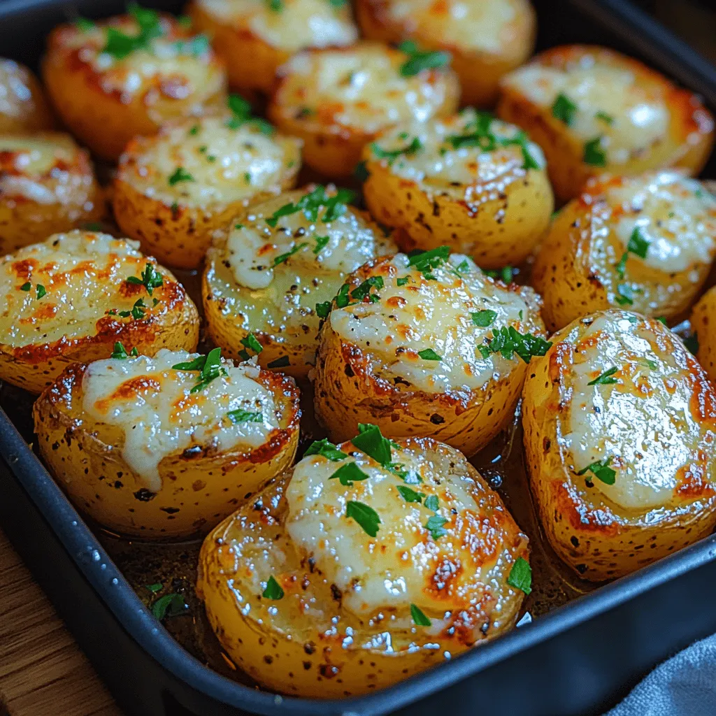 Air fryer recipes have surged in popularity, revolutionizing the way we prepare beloved comfort foods. These kitchen appliances allow for the creation of dishes that boast a crispy texture without the excessive oil, making them a healthier alternative to traditional frying methods. One recipe that perfectly embodies this trend is Crispy Air Fryer Baked Garlic Parmesan Potatoes. This dish not only offers a satisfying crunch but also infuses the earthy flavors of garlic and the savory richness of Parmesan cheese into tender baby potatoes.