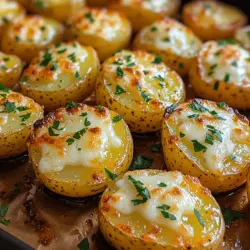 Air fryer recipes have surged in popularity, revolutionizing the way we prepare beloved comfort foods. These kitchen appliances allow for the creation of dishes that boast a crispy texture without the excessive oil, making them a healthier alternative to traditional frying methods. One recipe that perfectly embodies this trend is Crispy Air Fryer Baked Garlic Parmesan Potatoes. This dish not only offers a satisfying crunch but also infuses the earthy flavors of garlic and the savory richness of Parmesan cheese into tender baby potatoes.
