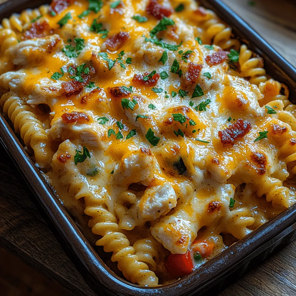 When it comes to hearty and comforting meals, few dishes can compete with a well-crafted casserole. Enter the Creamy Chicken Bacon Ranch Casserole, a delightful blend of tender chicken, crispy bacon, and rich ranch dressing that promises to satisfy even the pickiest eaters. This recipe is not just another dish; it’s a culinary experience that brings together familiar flavors in a way that feels both indulgent and accessible. Perfect for weeknight dinners or gatherings with family and friends, this casserole embodies the essence of comfort food.