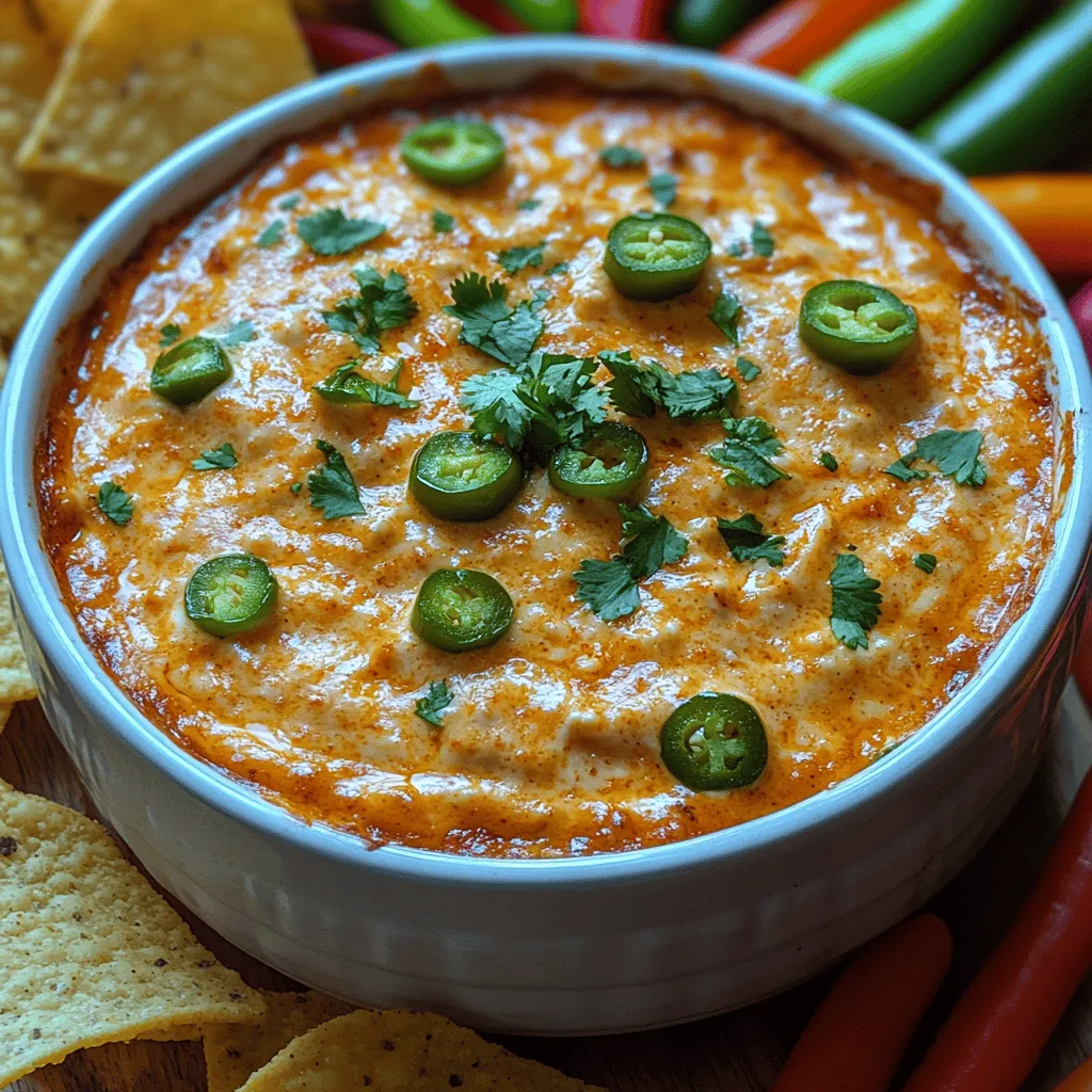 If you're looking for a dip that will elevate your gatherings and tantalize your taste buds, look no further than Spicy Cream Dream Jalapeño Dip. This delightful concoction combines creamy textures with a spicy kick, making it the perfect accompaniment for tortilla chips, fresh veggies, or even as a spread on sandwiches. It's a crowd favorite that never fails to impress and is sure to be the star of your next party.