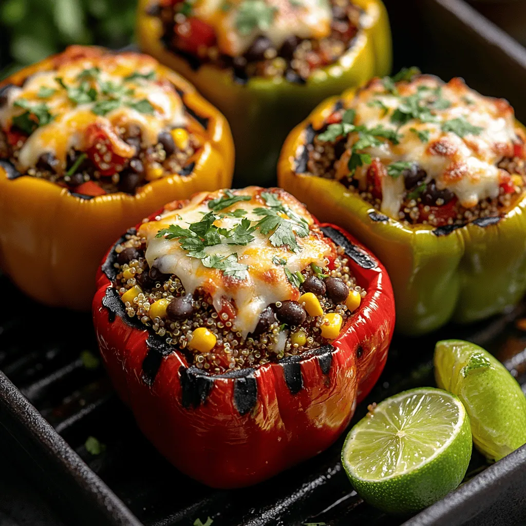 Stuffed peppers have gained popularity over the years as a versatile and satisfying dish. This culinary favorite allows for endless variations, catering to a wide range of tastes and dietary preferences. One standout version that has captured the hearts and appetites of many is the Grilled Fiesta Stuffed Bell Peppers. This vibrant and hearty dish is not only bursting with flavor but also packs a nutritional punch, making it an excellent option for anyone seeking a healthy meal.