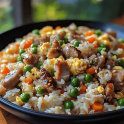 Pork fried rice is a delightful dish that has captivated taste buds across the globe. This classic offering, prevalent in Asian cuisine, has transcended its origins to become a beloved staple in many households. The combination of tender pork, colorful vegetables, and perfectly cooked rice creates an irresistible medley that is both comforting and satisfying. Whether enjoyed as a main course or a side dish, pork fried rice is a versatile option that can be customized to suit various palates.