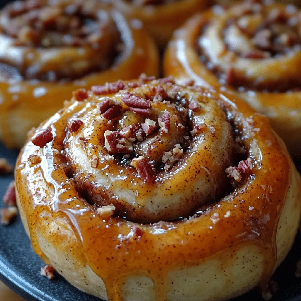 If you're searching for a dish that perfectly bridges the gap between savory and sweet, look no further than Bourbon Maple Bacon Cinnamon Rolls. This indulgent recipe elevates the beloved classic cinnamon roll to new heights with the irresistible combination of maple syrup, crispy bacon, and a hint of bourbon. Imagine biting into a warm, fluffy roll that oozes with a rich filling, complemented by a luscious glaze that ties it all together—this treat is perfect for brunch gatherings or a cozy breakfast at home.