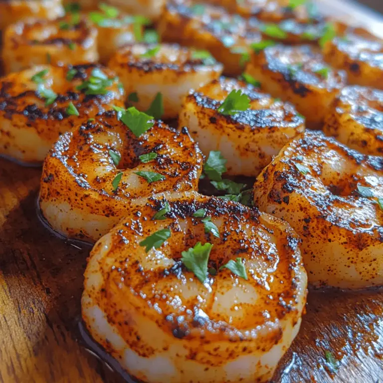 Welcome to the world of bold flavors and tantalizing aromas with our Savory Blackened Shrimp Delight. This dish is not just a meal; it’s an experience that showcases the incredible versatility of shrimp, a beloved seafood choice across various culinary traditions. Whether you’re a seafood aficionado or a casual diner, this dish promises to deliver an explosion of taste that will leave your palate dancing.