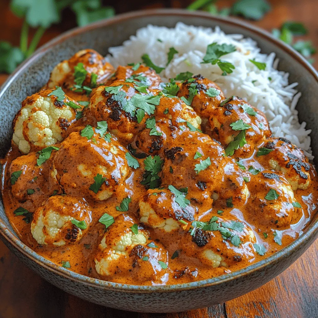 Cauliflower Tikka Masala is a delightful vegetarian twist on the classic Indian dish that has captured the hearts and palates of food lovers around the world. Known for its rich blend of spices and a creamy sauce that tantalizes the taste buds, this dish showcases the versatility of cauliflower, transforming it into a culinary star. Whether you are a seasoned vegetarian or simply looking to incorporate more plant-based meals into your diet, Cauliflower Tikka Masala is an excellent choice that promises satisfaction and nutrition in every bite.