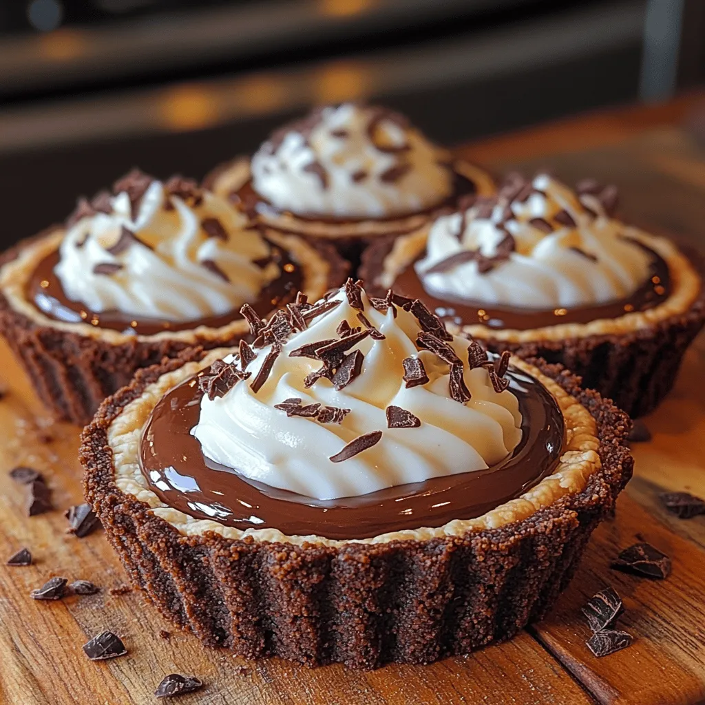 There's something irresistibly charming about mini desserts. They deliver the perfect balance of indulgence without overwhelming your palate or your waistline. Among the myriad of sweet treats, Heavenly Mini Chocolate Cream Pies stand out as a decadent delight that captures the essence of chocolate in every bite. These delightful morsels combine a rich, creamy filling with a luscious chocolate crust and are topped with a light, fluffy whipped cream. Whether you're hosting a dinner party, celebrating a special occasion, or simply craving something sweet, these mini chocolate cream pies are sure to impress and satisfy.