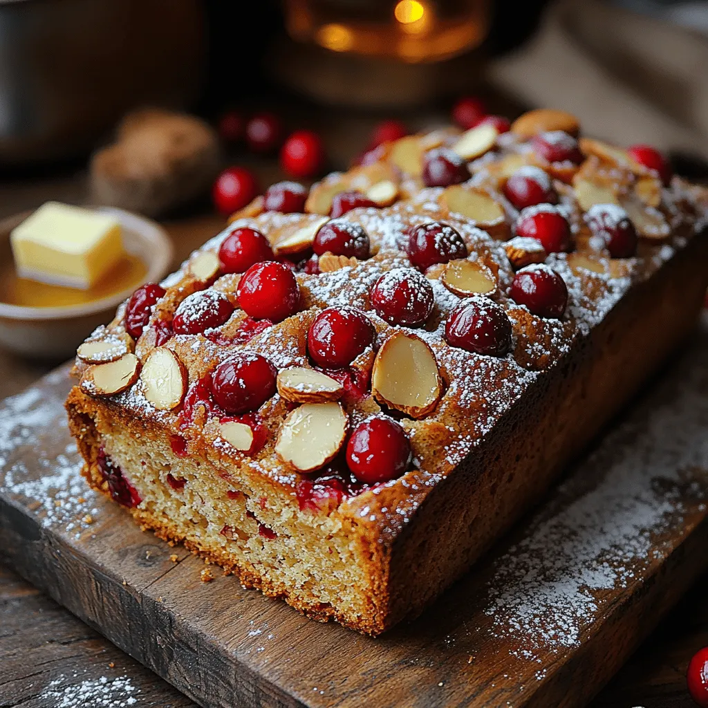 To create the perfect Cranberry Almond Breakfast Loaf, it's essential to understand the critical ingredients that contribute to its unique flavor and texture. Each component plays a vital role in bringing this delicious loaf to life.