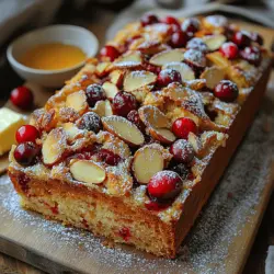 To create the perfect Cranberry Almond Breakfast Loaf, it's essential to understand the critical ingredients that contribute to its unique flavor and texture. Each component plays a vital role in bringing this delicious loaf to life.