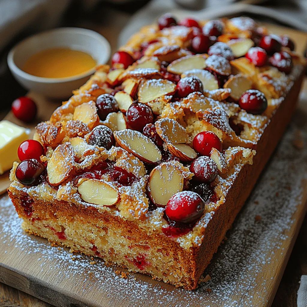 Cranberry Almond Breakfast Loaf: A Perfect Morning Delight