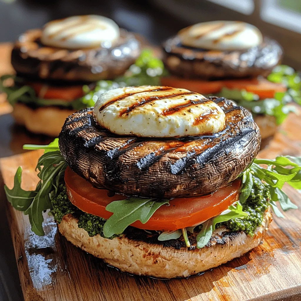 Balsamic Grilled Portobello Burgers: A Deliciously Healthy Alternative