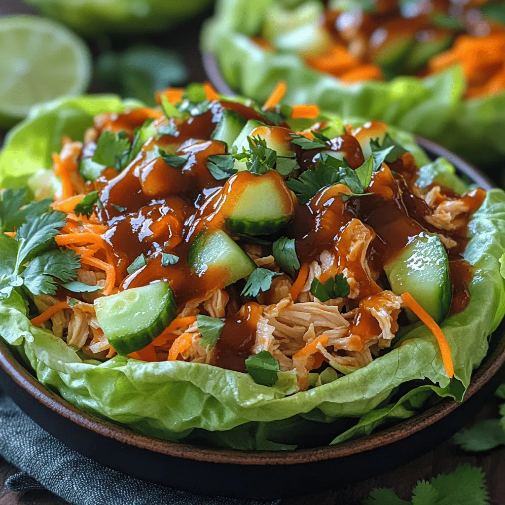 In recent years, the culinary scene has seen a significant shift towards healthier eating habits, with low-carb diets gaining immense popularity. For those looking to indulge without the guilt, BBQ Chicken Lettuce Cups offer a perfect solution. This dish combines the succulent taste of grilled chicken with the refreshing crunch of fresh vegetables, all enveloped in crisp lettuce leaves. Not only are these lettuce cups a delightful alternative to traditional wraps and sandwiches, but they also cater to a variety of dietary preferences without sacrificing flavor.