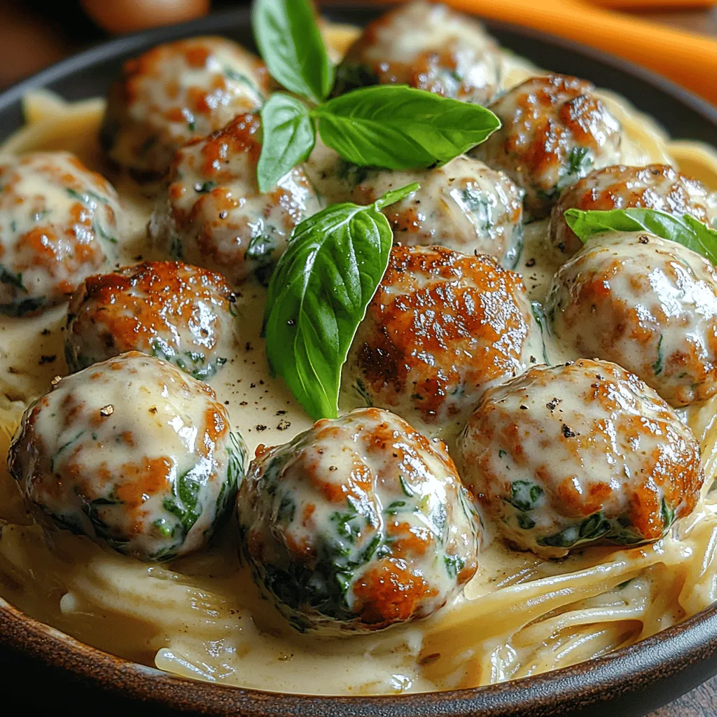 In the realm of healthy eating, the quest for delicious yet nutritious meals continues to inspire home cooks and health enthusiasts alike. One such delightful dish that perfectly encapsulates this balance is Creamy Spinach Turkey Meatballs. This recipe not only promises a hearty meal but also appeals to those seeking to incorporate more greens into their diet without sacrificing flavor. The combination of tender turkey meatballs infused with fresh spinach, enveloped in a rich and creamy sauce, creates a satisfying dining experience that is both wholesome and indulgent.