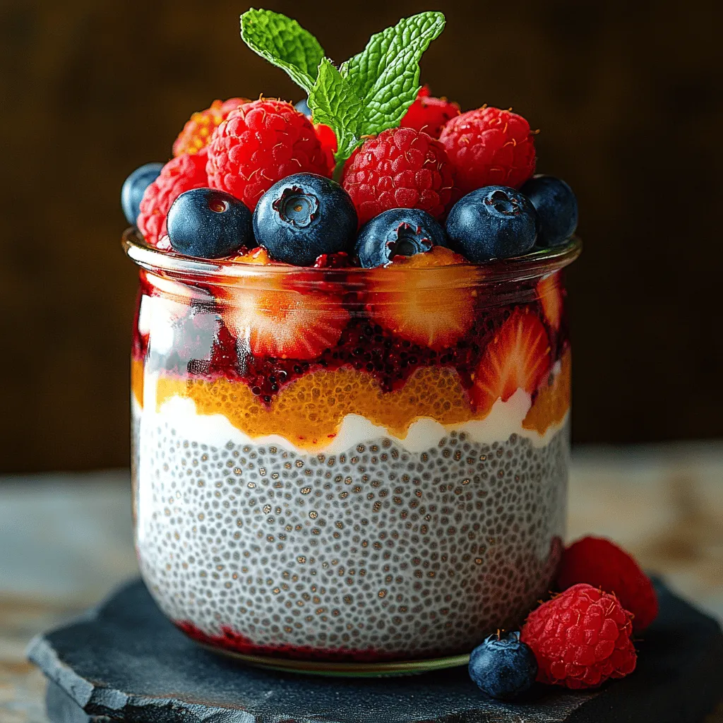 Berry Bliss Chia Seed Pudding is a delightful recipe that highlights the natural sweetness and tanginess of fresh berries. This dessert offers a refreshing taste that is perfect for breakfast, a snack, or even a light dessert after a meal. With its creamy texture and fruity flavor, this chia pudding makes for a satisfying treat that can be enjoyed guilt-free.