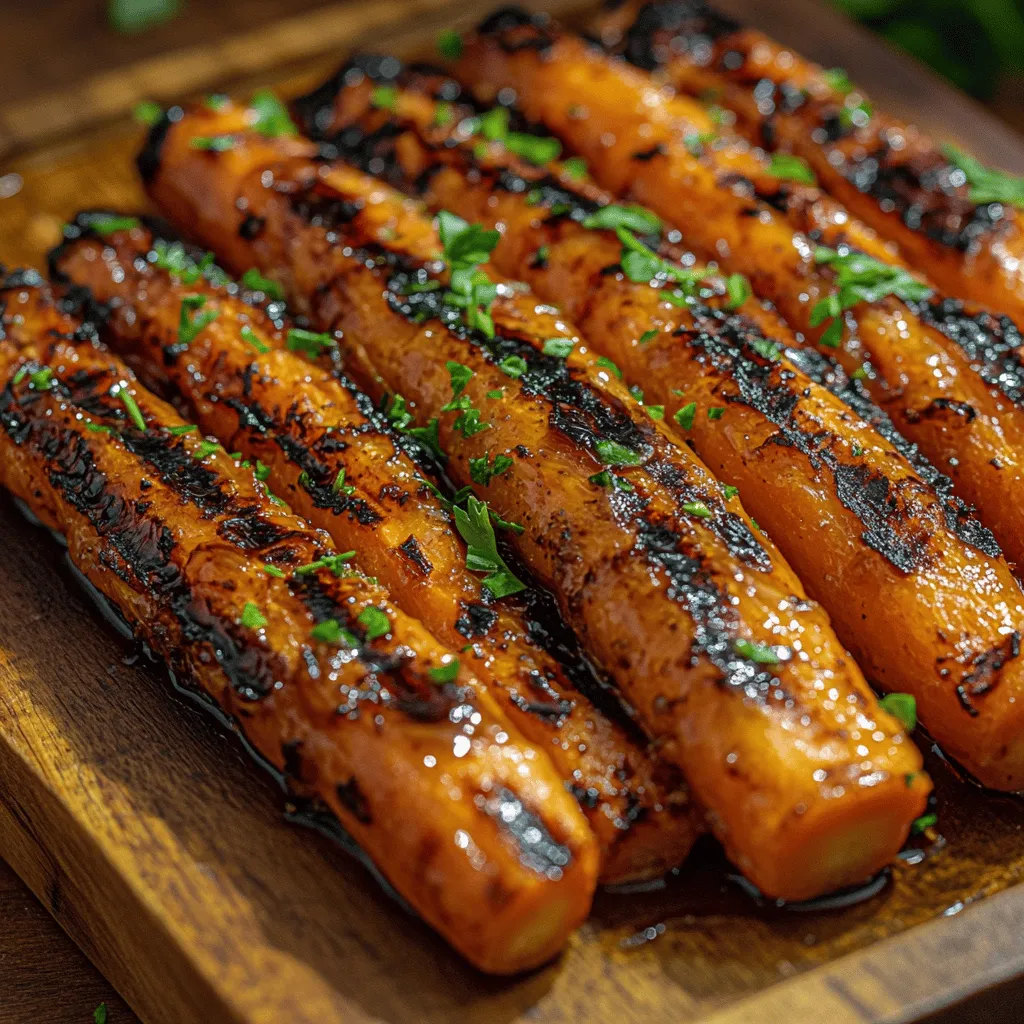 Grilled vegetables have a special allure that attracts food lovers and health enthusiasts alike. The smoky flavor and charred texture can transform even the simplest vegetable into a culinary delight. Among these, honey glazed grilled carrots stand out as a superb side dish that combines the natural sweetness of carrots with a rich, caramelized glaze. This recipe not only tantalizes the taste buds but also showcases the vibrant colors of fresh produce, making it visually appealing.