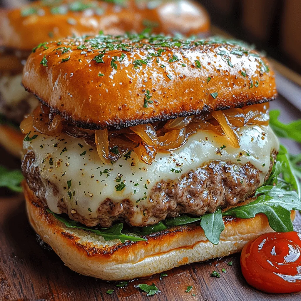To create the perfect Caramelized Onion Swiss Burger, it’s essential to understand the role each ingredient plays in building flavor and texture. Quality ingredients are key, as they contribute significantly to the overall taste of the burger. Here’s what you need to focus on: