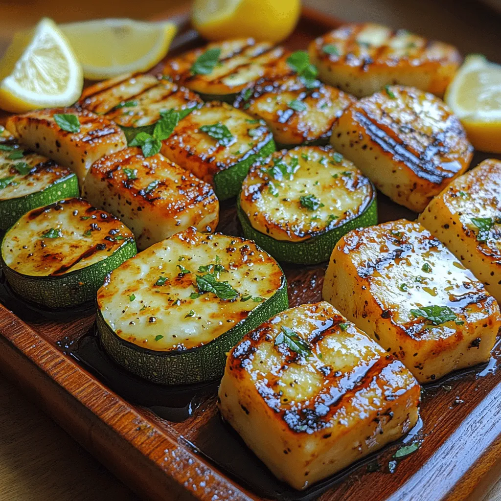 In the realm of vegetarian cuisine, few dishes can rival the delightful combination of grilled zucchini and halloumi cheese. This Grilled Zucchini & Halloumi Delight is not just a meal; it’s a celebration of fresh ingredients, vibrant flavors, and healthy eating. As the trend towards plant-based diets gains momentum, dishes like this one are becoming staples in kitchens worldwide, particularly influenced by the rich culinary traditions of the Mediterranean.