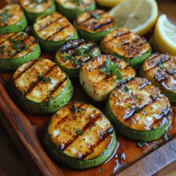 In the realm of vegetarian cuisine, few dishes can rival the delightful combination of grilled zucchini and halloumi cheese. This Grilled Zucchini & Halloumi Delight is not just a meal; it’s a celebration of fresh ingredients, vibrant flavors, and healthy eating. As the trend towards plant-based diets gains momentum, dishes like this one are becoming staples in kitchens worldwide, particularly influenced by the rich culinary traditions of the Mediterranean.