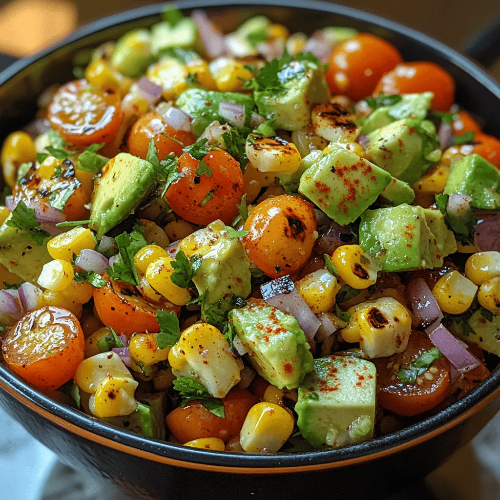 What makes grilled corn and avocado salsa so appealing? It’s the perfect blend of flavors that create a harmonious balance on your palate. The natural sweetness of fresh corn, enhanced by the grilling process, mingles beautifully with the rich, creamy texture of ripe avocados. The result is a salsa that is both refreshing and satisfying, making it an ideal accompaniment for a variety of dishes. Whether served as a side at a summer barbecue, a dip for crispy tortilla chips, or a topping for grilled meats and fish, this salsa showcases versatility that is hard to resist.