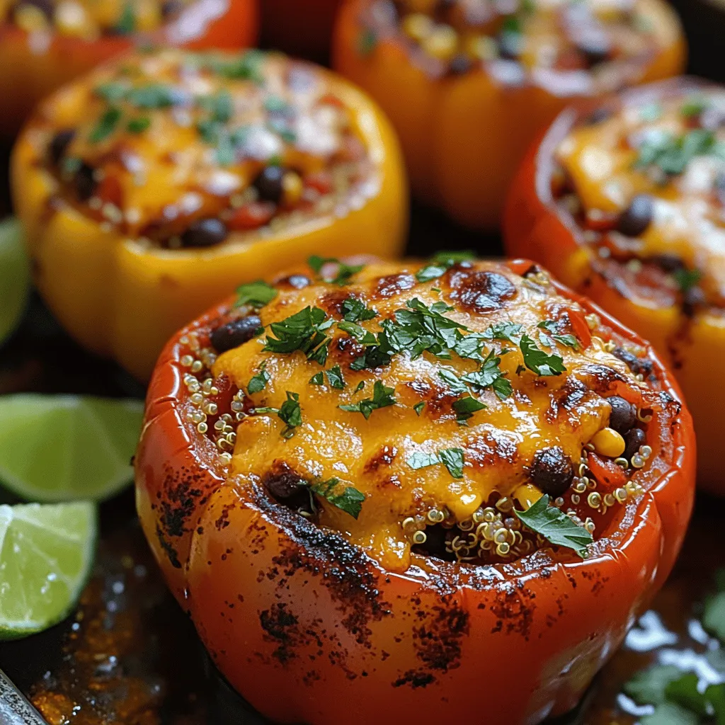 Stuffed peppers have long been celebrated for their versatility and nutritional benefits, making them a favorite among home cooks and food enthusiasts alike. These delightful creations showcase a combination of flavors and textures, all encased within a vibrant pepper shell. One standout variation is the Sunset Salsa Stuffed Peppers, a dish that not only tantalizes the taste buds but also offers a feast for the eyes with its colorful presentation. Ideal for family dinners, gatherings, or even meal prep, these stuffed peppers are a fantastic option for anyone looking to enjoy a nutritious and satisfying meal.