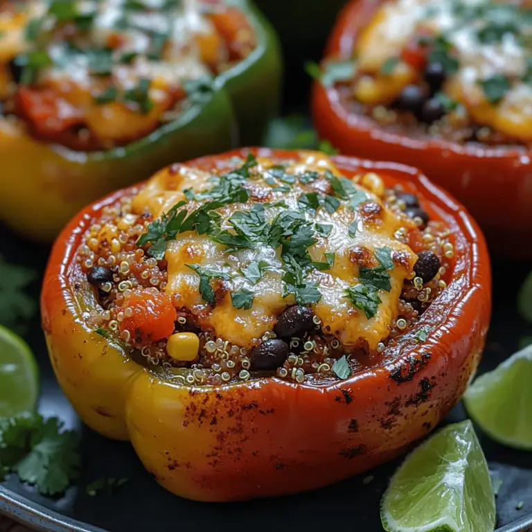 Stuffed peppers have long been celebrated for their versatility and nutritional benefits, making them a favorite among home cooks and food enthusiasts alike. These delightful creations showcase a combination of flavors and textures, all encased within a vibrant pepper shell. One standout variation is the Sunset Salsa Stuffed Peppers, a dish that not only tantalizes the taste buds but also offers a feast for the eyes with its colorful presentation. Ideal for family dinners, gatherings, or even meal prep, these stuffed peppers are a fantastic option for anyone looking to enjoy a nutritious and satisfying meal.