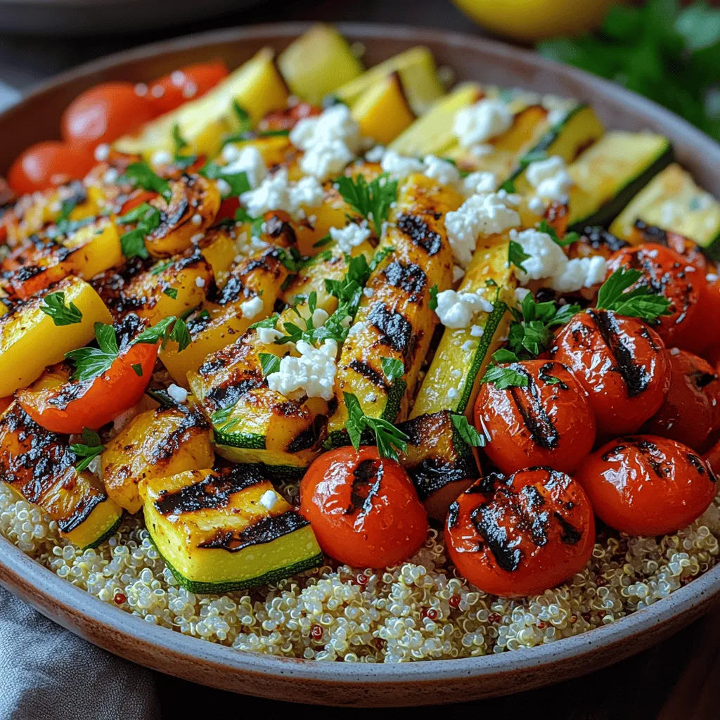 In recent years, there has been a significant shift towards plant-based meals, with more people recognizing the health benefits and sustainability of incorporating vegetables and grains into their diets. As a result, dishes like Grilled Veggie Quinoa Bowls have surged in popularity, captivating both home cooks and restaurant-goers alike. This recipe not only celebrates the vibrant colors and flavors of grilled vegetables but also highlights quinoa as a nutritional superstar.