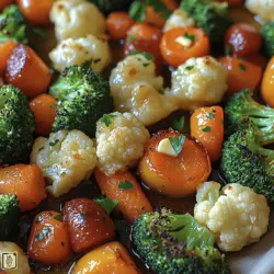 Savory Garlic Butter Roasted Veggies: A Flavorful and Nutritious Side Dish
