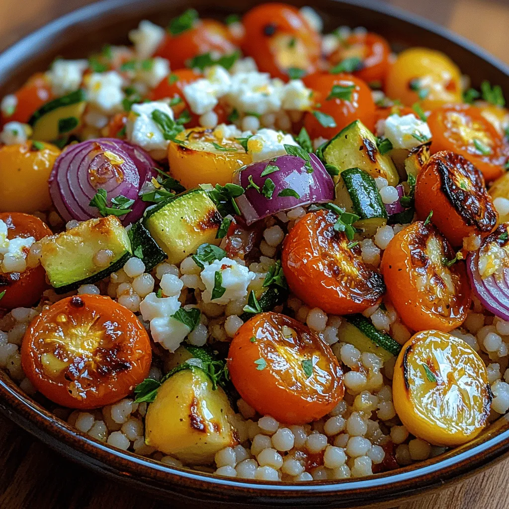 As the warm weather approaches, many of us are on the lookout for vibrant, nutritious dishes that can be enjoyed cold or at room temperature. Enter the Chilled Roasted Veggie Couscous Delight, a refreshing and wholesome meal that perfectly embodies the spirit of summer. This dish is not only visually appealing with its colorful medley of vegetables, but it also packs a nutritional punch that can satisfy both the body and the palate.