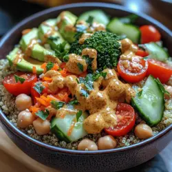 Before diving into the recipe, it’s essential to understand why Quinoa Rainbow Veggie Bowls are such a fantastic addition to your meal repertoire. Each ingredient contributes to the overall health benefits of the dish, making it not just a meal, but a nourishing experience.