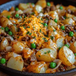 Hearty Ground Beef and Potato Skillet: A Comforting One-Pan Meal