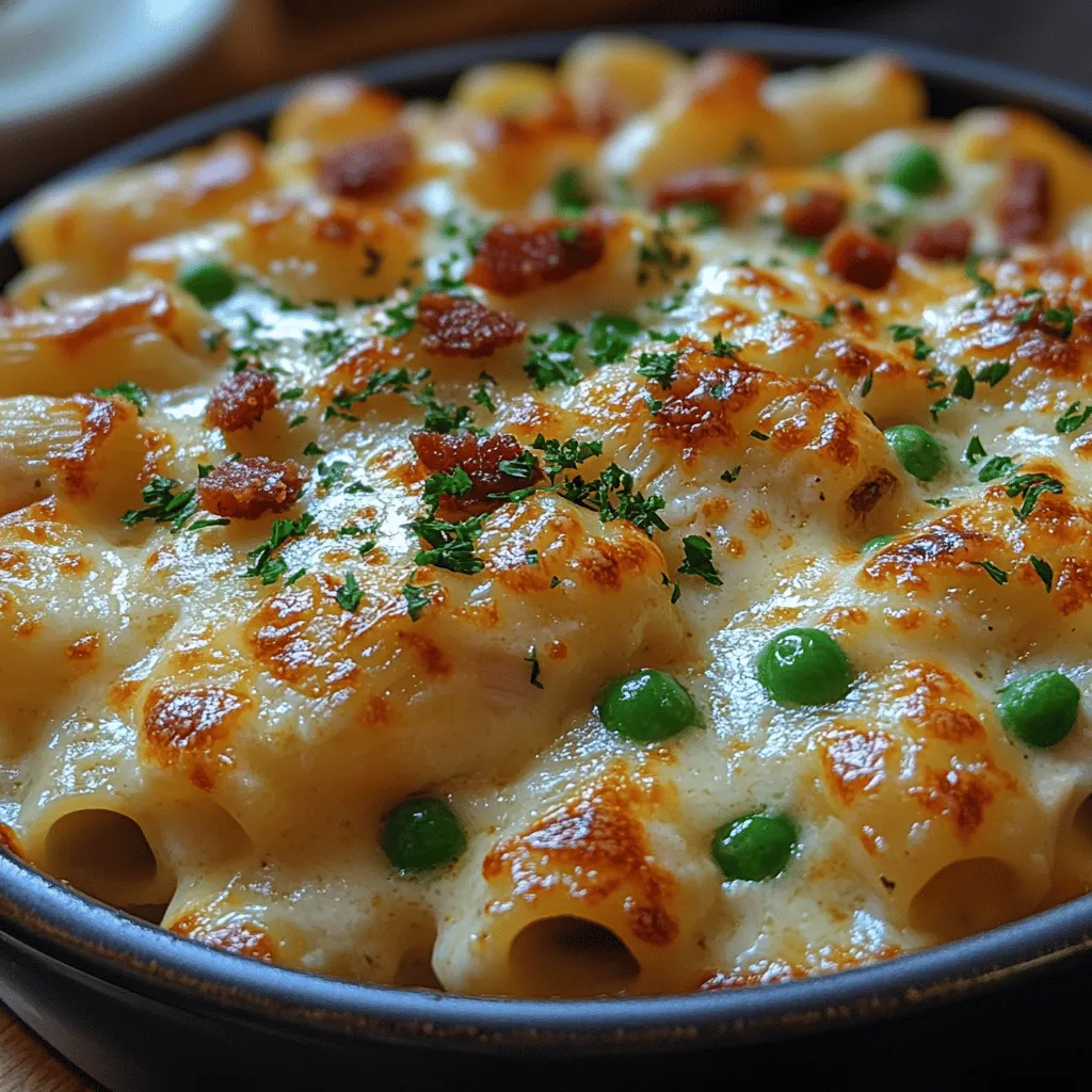 Creamy Chicken Bacon Ranch Pasta Bake is the ultimate comfort food that brings together the best flavors of a cozy family dinner. This dish has gained popularity in households for its ease of preparation, hearty ingredients, and the delightful combination of flavors that make it a favorite among both kids and adults. The creamy texture, paired with the savory notes of chicken, crispy bacon, and zesty ranch dressing, creates a mouthwatering experience that is hard to resist.