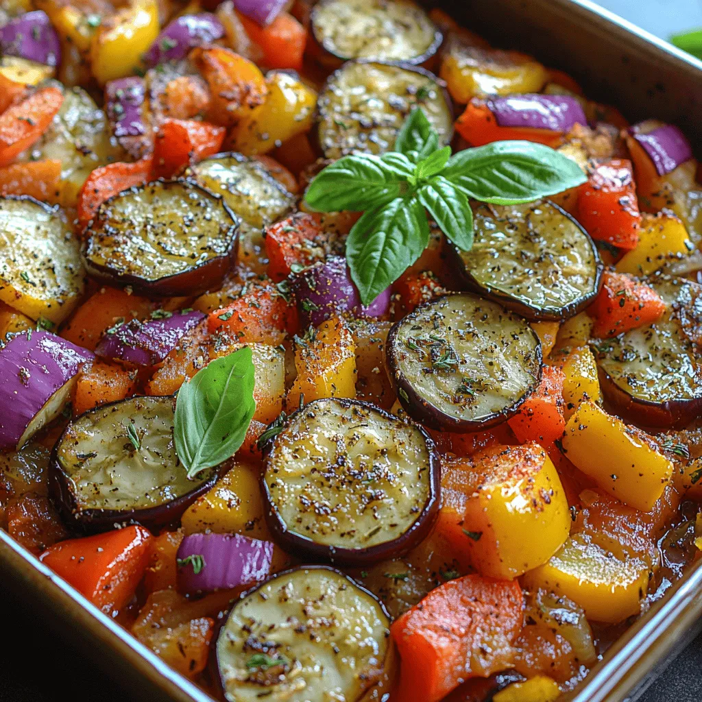Ratatouille, a traditional French dish, has long been celebrated for its vibrant flavors and colorful presentation. Originating from the Provence region, this rustic vegetable medley embodies the essence of summer, making it a perfect addition to any seasonal dining experience. Traditionally, ratatouille is a stew made from an assortment of fresh vegetables, but our Baked Summer Ratatouille elevates this classic recipe into a delightful baked dish that showcases the best of summer's bounty.