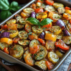 Baked Summer Ratatouille: A Flavorful Journey Through French Cuisine