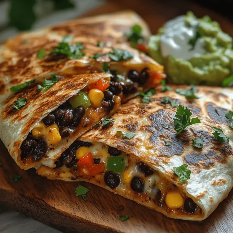 At the heart of any great quesadilla lies a combination of flavorful ingredients that meld together beautifully when cooked. For our Smoky Black Bean and Corn Quesadillas, the core ingredients include black beans, sweet corn, cheese, and fresh vegetables. Each of these components plays a crucial role in creating a dish that is not only delicious but also nutritionally balanced.