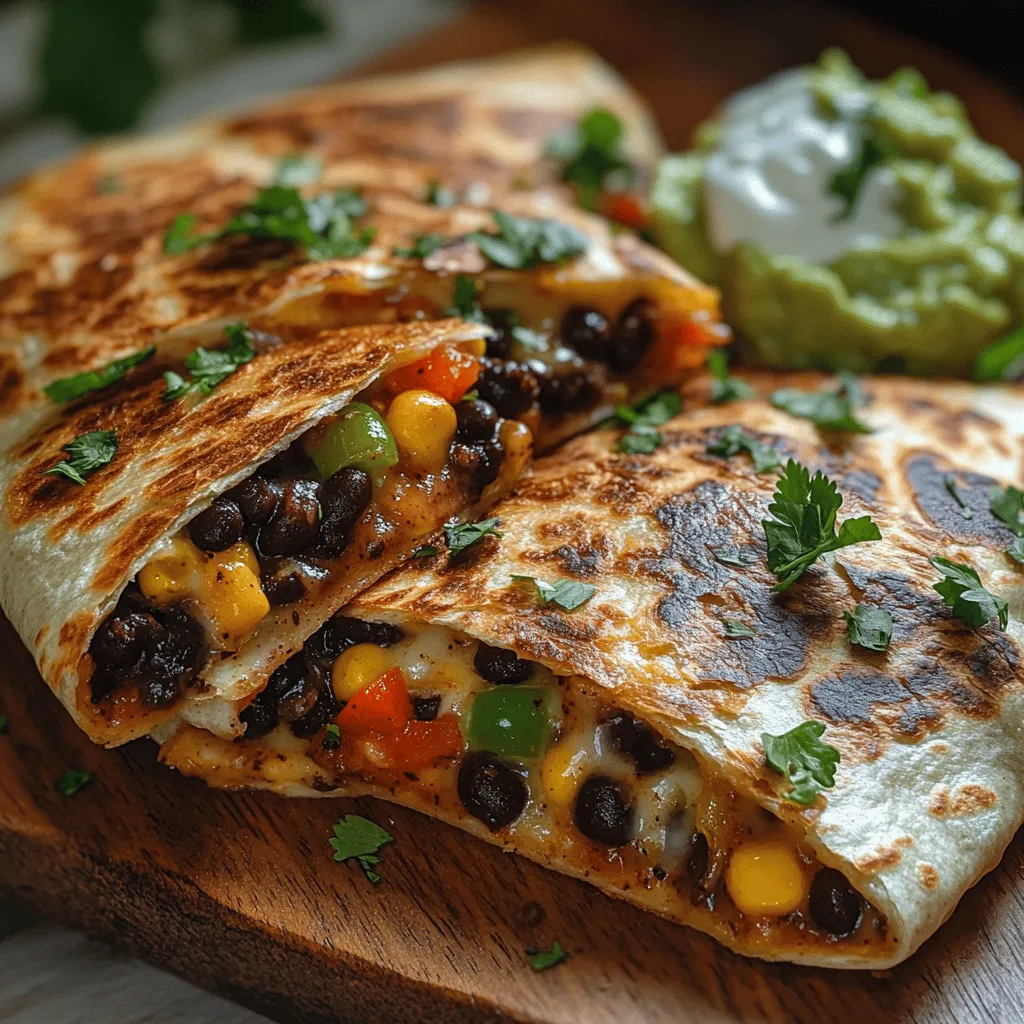 At the heart of any great quesadilla lies a combination of flavorful ingredients that meld together beautifully when cooked. For our Smoky Black Bean and Corn Quesadillas, the core ingredients include black beans, sweet corn, cheese, and fresh vegetables. Each of these components plays a crucial role in creating a dish that is not only delicious but also nutritionally balanced.