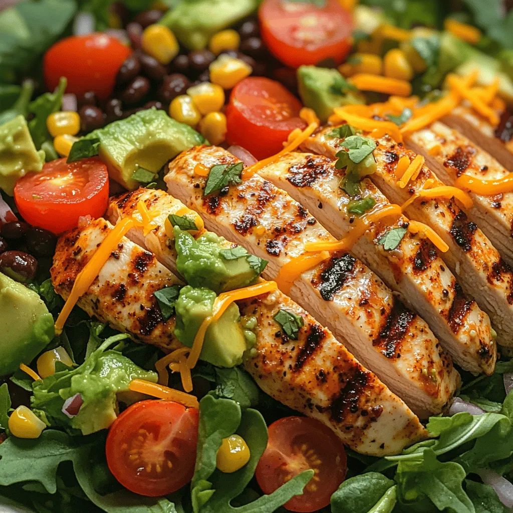 Southwest Fiesta Chicken Salad: A Flavorful and Nutritious Delight