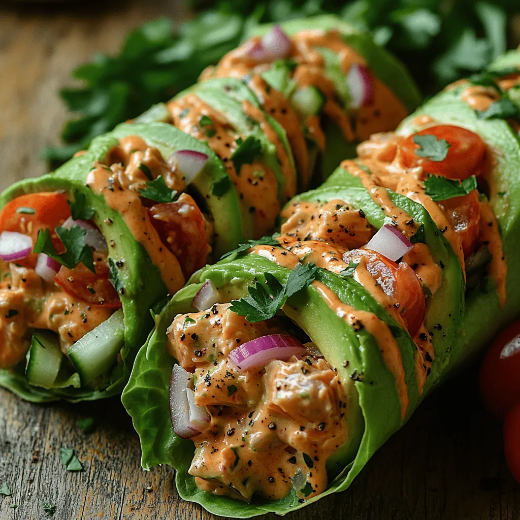 In the realm of fresh, nutritious meals, few dishes can rival the appeal of Avocado Tuna Salad Wraps. This delightful recipe marries the creamy texture of ripe avocados with the protein-packed goodness of tuna, crafting a dish that is as satisfying as it is healthy. Whether you're searching for a fulfilling lunch, a light dinner, or a quick snack, these wraps serve as an ideal choice.