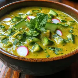 As the warm weather approaches, nothing is more refreshing than a chilled soup that tantalizes your taste buds while keeping you cool and hydrated. Enter the Chilled Cucumber Avocado Bliss, a delightful blend of creamy avocados and crisp cucumbers that embodies the essence of summer. This vibrant dish is not only visually appealing but also packed with a plethora of health benefits, making it an ideal choice for those hot afternoons or breezy evenings.