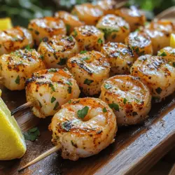 Zesty Lemon Herb Grilled Shrimp Recipe