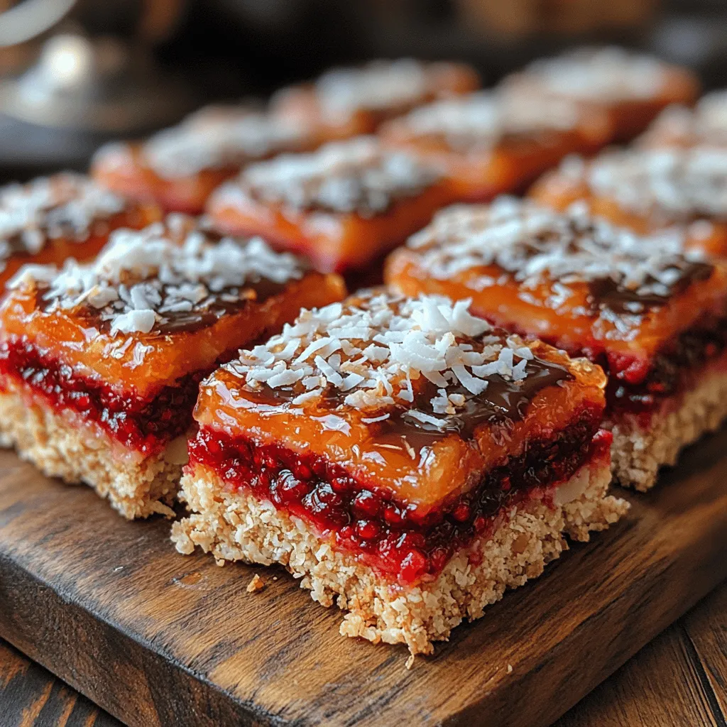 If you’re looking for a delectable dessert that combines vibrant flavors while being mindful of dietary preferences, Raspberry Coconut Ribbon Bars are the perfect choice. This delightful treat features a harmonious blend of tart raspberries, rich coconut, and decadent dark chocolate. Each bite offers a tantalizing experience, making it an irresistible option for dessert lovers and health-conscious individuals alike.