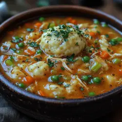 When the weather turns chilly or life feels overwhelming, few dishes can provide the same level of comfort as chicken and dumplings. This classic dish, with its hearty broth, tender chicken, and fluffy dumplings, has earned its place as a staple in many homes across the world. There’s something inherently nurturing about a steaming bowl of chicken and dumplings, evoking memories of family dinners and shared warmth. It’s a dish that transcends seasons, offering solace during cold winters and a touch of nostalgia during rainy days.