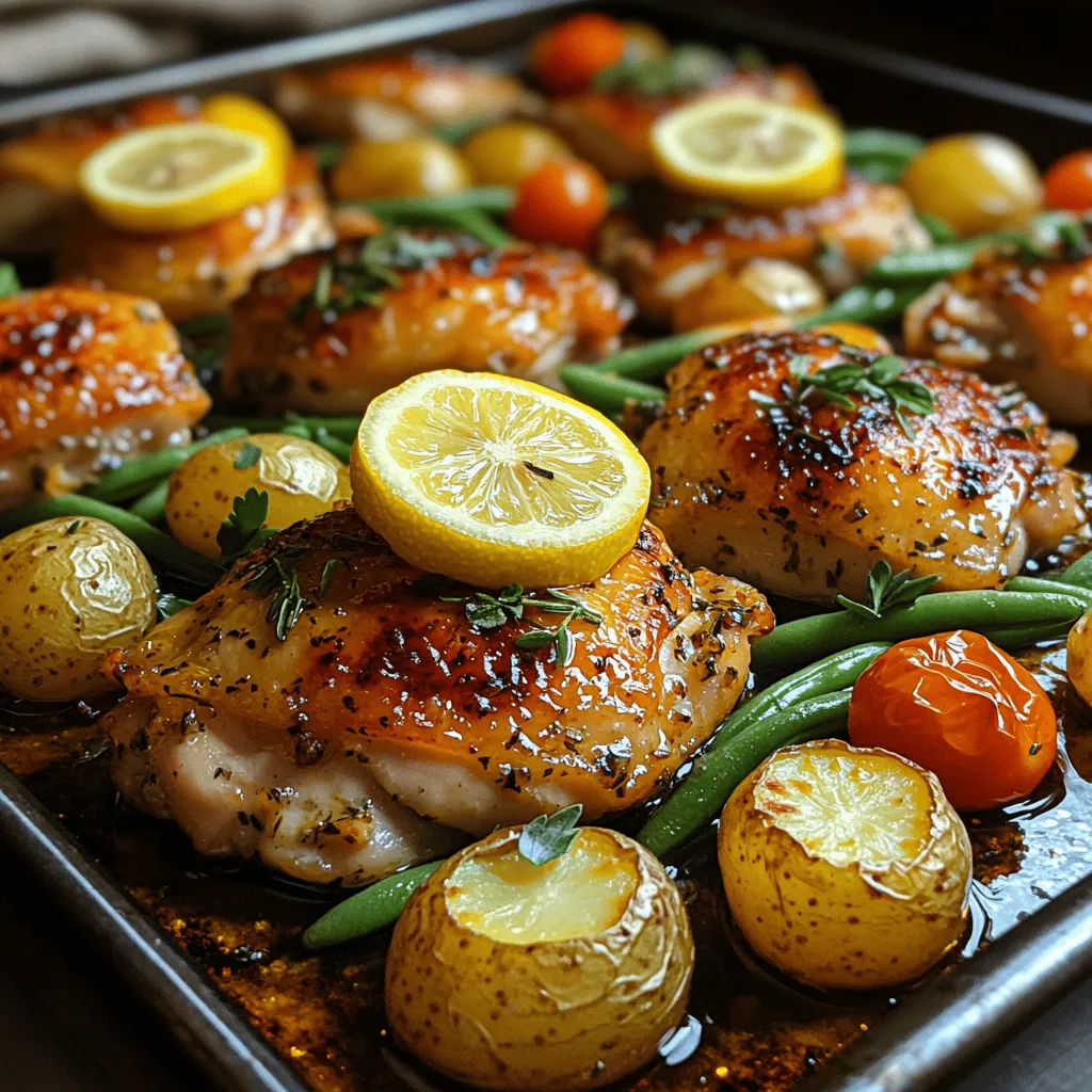 To create the perfect Zesty Sheet Pan Lemon Herb Chicken, it’s essential to understand the role each ingredient plays in enhancing both flavor and nutrition. Let’s take a closer look at the key components of this delightful dish.