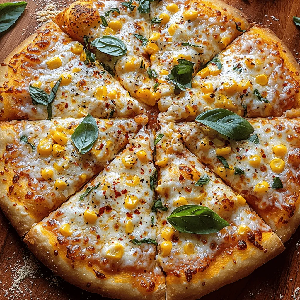 Roasted Garlic Corn Pizza: A Flavorful Twist on a Classic Favorite