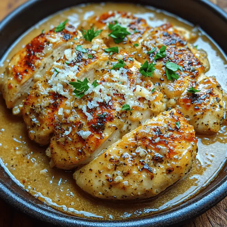 Cooking is not just about sustenance; it’s an art that brings comfort and joy to our lives. One dish that embodies this philosophy is Savory Garlic Chicken in a Creamy Sauce. This delightful meal combines succulent chicken with a rich and flavorful sauce, making it an ideal choice for family dinners or special occasions. The beautiful harmony of garlic and cream, paired with perfectly cooked chicken, creates an irresistible dish that is sure to impress your family and friends.
