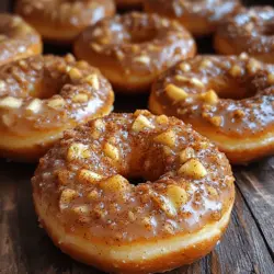 In recent years, baked donuts have surged in popularity, offering a delightful alternative to their fried counterparts. These treats are not only lighter but also healthier, making them an excellent choice for those looking to indulge without the guilt. Among the various flavors available, Apple Cinnamon Donuts stand out as a fan favorite. This recipe combines the sweet, tender flavor of apples with the warming spices of cinnamon and nutmeg, creating a comforting treat reminiscent of fall in every bite.