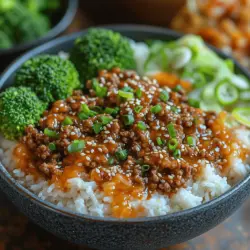 Korean Ground Beef Bowl Recipe: A Flavorful Experience