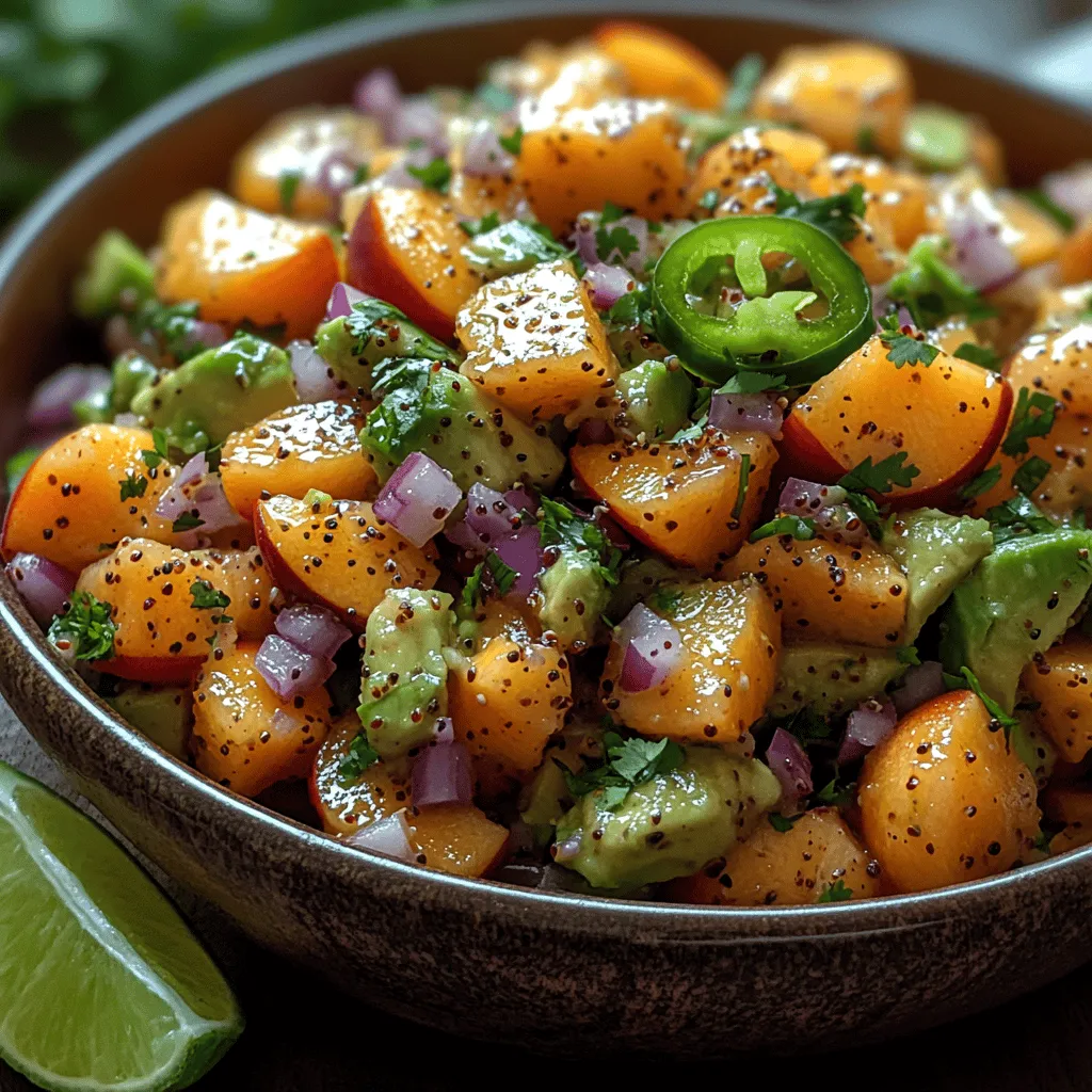 To create the best Peach Avocado Salsa, it's crucial to understand the star ingredients: peaches and avocados. Each plays a vital role in contributing to the overall flavor, texture, and nutritional value of the dish.