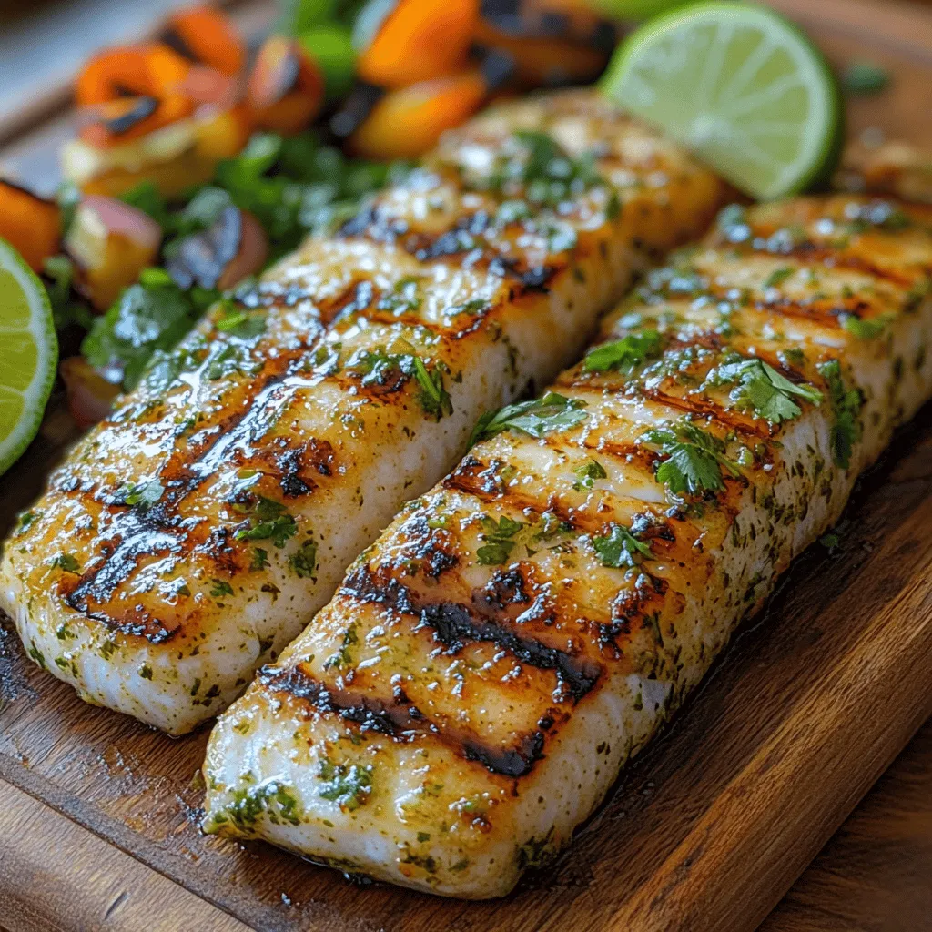 Tilapia is a popular choice among seafood lovers, renowned for its mild flavor and versatility in various culinary applications. This freshwater fish is not only easy to cook but also adapts beautifully to a wide range of seasonings and cooking methods. One of the most delightful ways to enjoy tilapia is by grilling it, which imparts a smoky flavor while retaining the fish's natural moisture. In this recipe, we will elevate tilapia to new heights with a zesty marinade of fresh cilantro and lime.