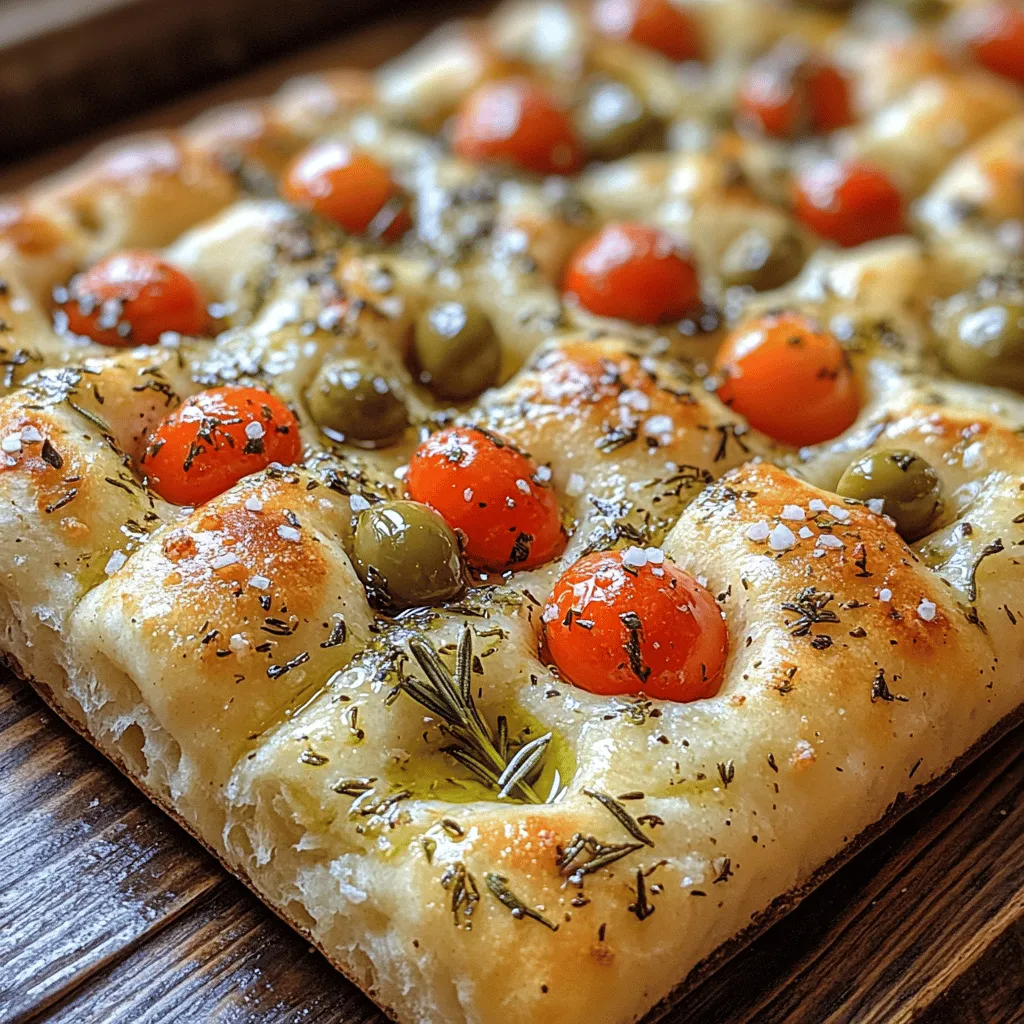 Focaccia, a beloved staple of Italian cuisine, is more than just a type of bread; it's a canvas for creativity and flavor that has won the hearts of many around the world. Known for its soft, airy texture and golden, crispy crust, focaccia is often adorned with a variety of toppings, making it a versatile accompaniment to meals or a delightful snack on its own. What elevates focaccia to new heights is the infusion of fresh herbs, which not only enhances its flavor profile but also fills the kitchen with a tantalizing aroma that beckons everyone to the table.