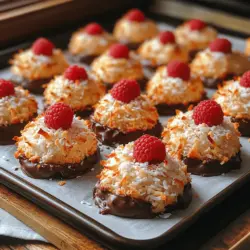 Before we begin, let’s take a closer look at the essential ingredients that contribute to the unique flavor and texture of Raspberry Coconut Bliss Macaroons: