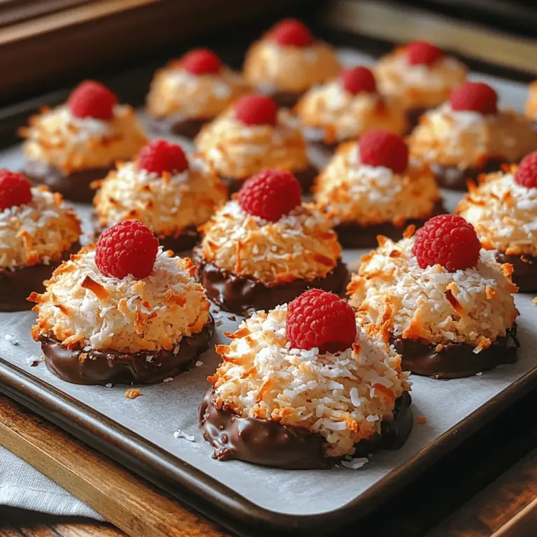 Before we begin, let’s take a closer look at the essential ingredients that contribute to the unique flavor and texture of Raspberry Coconut Bliss Macaroons: